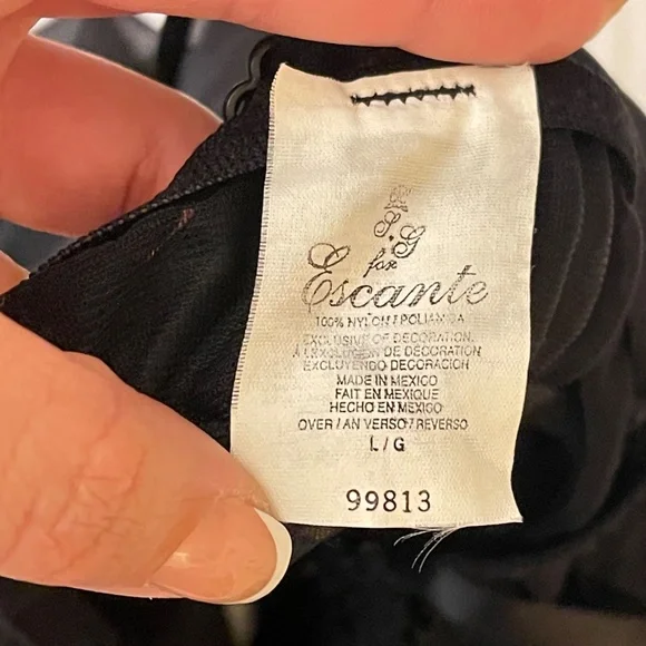 Black Lace Chemise - Picture 9 of 9